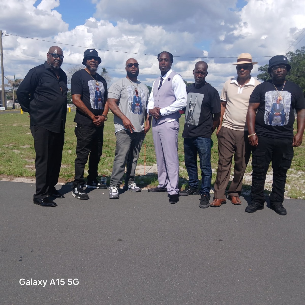 MenUp365 brothers showing up for each other at a community gathering