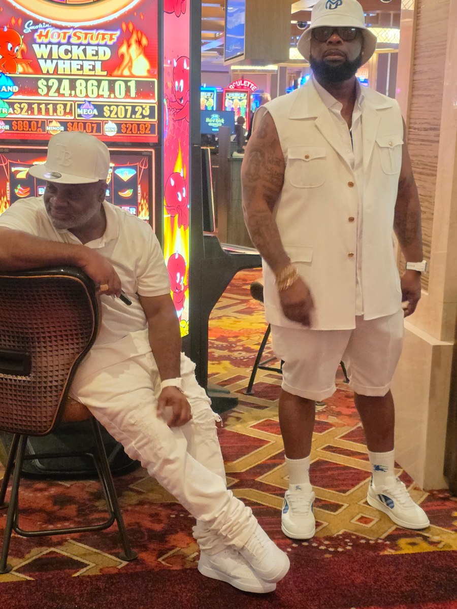 MenUp365 brothers showing up for each other at a community gathering
