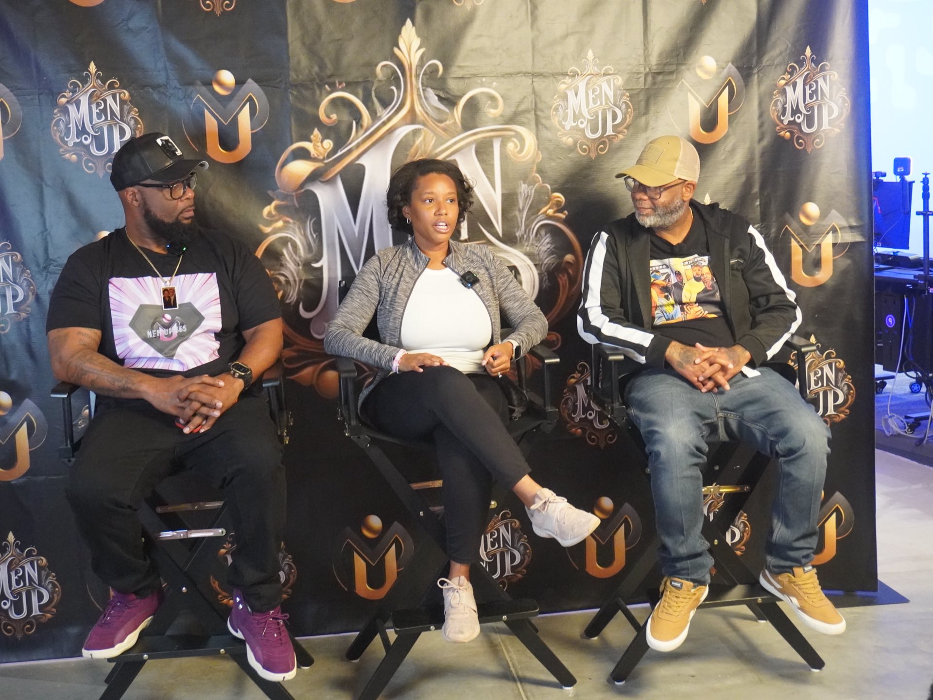 MenUp365 panel conversation at a brotherhood gathering