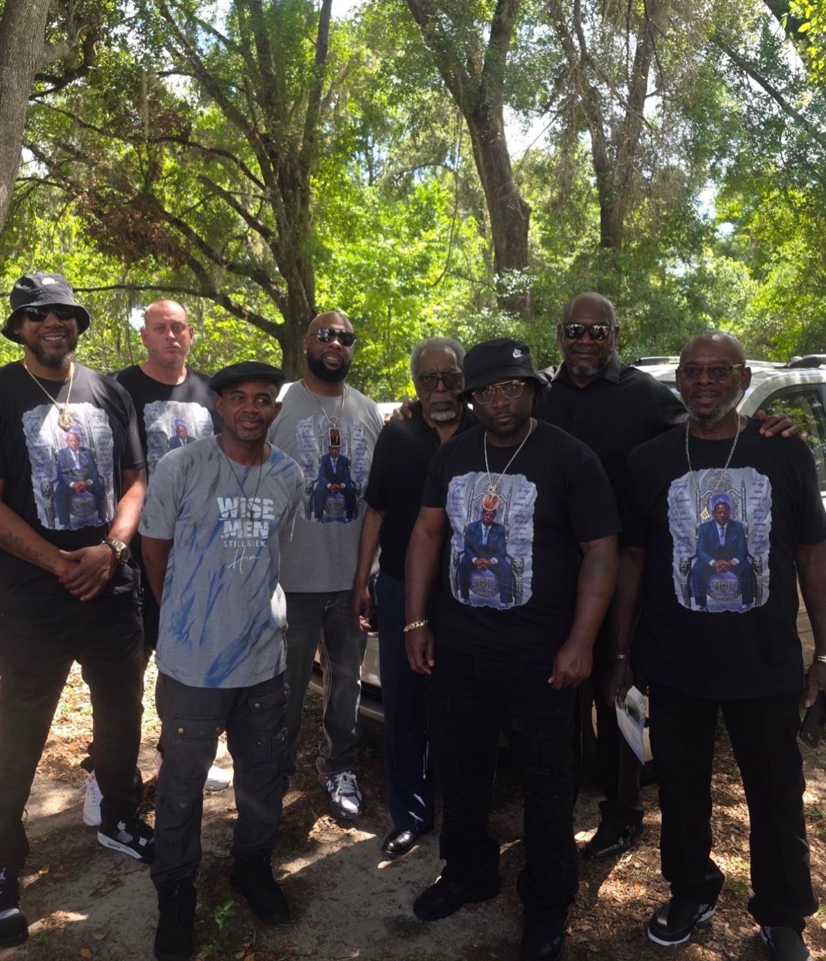 MenUp365 brothers standing together in MEN UP 365 faith apparel